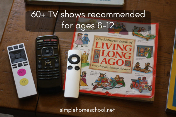 60 TV shows recommended for ages 8-12 (UPDATED!)