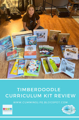 Timberdoodle’s 7th Grade Customized Curriculum Kit Unboxing {D’s 8th Grade Year}