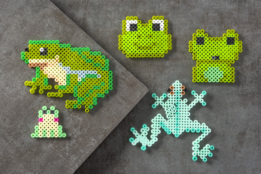 Frog Perler Beads (35+ Free Patterns!)