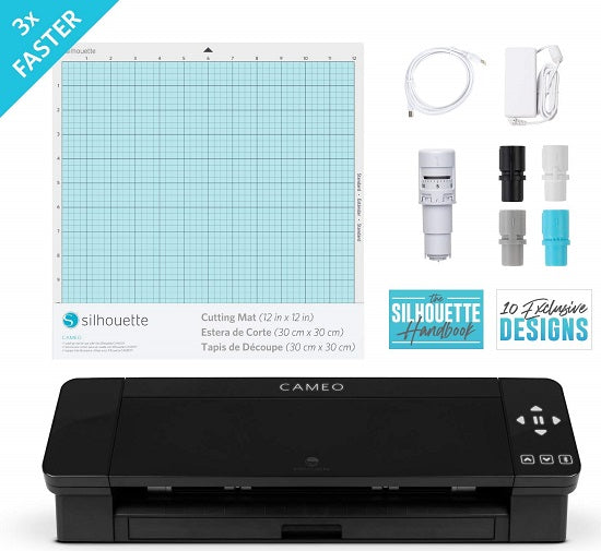 Amazon Gold Box  Silhouette Cameo 4 with Bluetooth, Black  $224.99 (reg. $299.99), Best price