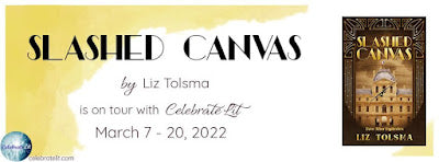 Blog Tour and Giveaway: Slashed Canvas by Liz Tolsma