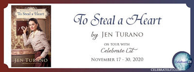 Blog Tour and Giveaway: To Steal A Heart by Jen Turano