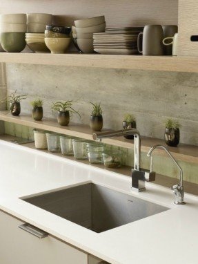 Exquisite Kitchen Counter Corner Shelf