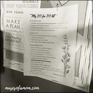 How a "20 for 20" List and Learning My Personality Tendency Makes Me Happier