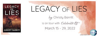 Celebrate Lit Blog Tour: Legacy of Lies by Christy Barritt