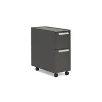 ASAP Allsteel Radii 2-Drawer Mobile File Cabinet only $99.99