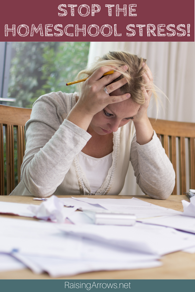 How to Stop Having Stressful Homeschool Days