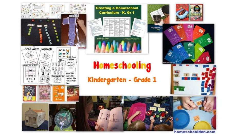 Homeschool Kindergarten – 1st Grade