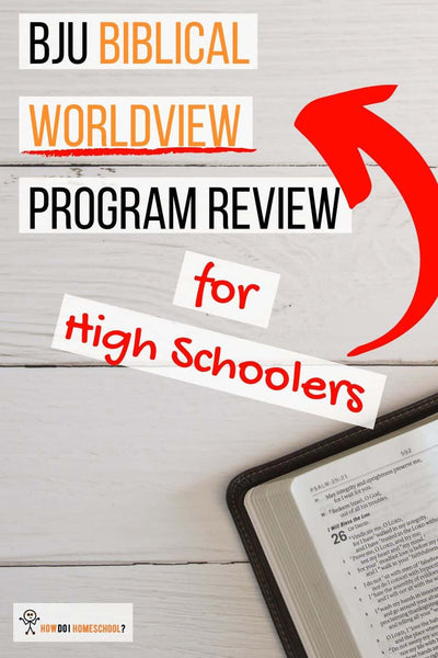 Biblical Worldview BJU Press Program Review