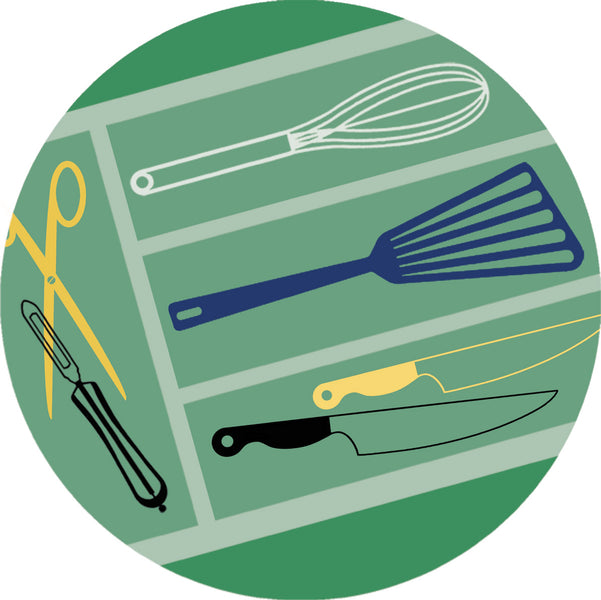 Organizing guru Mary Snelson Dodd of Along Came Mary shares her tips: