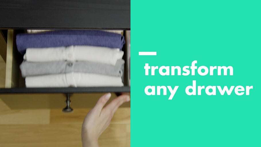 Use the OXO Good Grips Expandable Dresser Drawer Divider to help keep dresser drawers organized