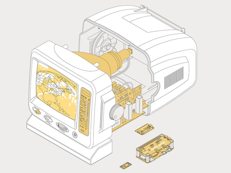 Hack an Analog TV Into a Geek TV