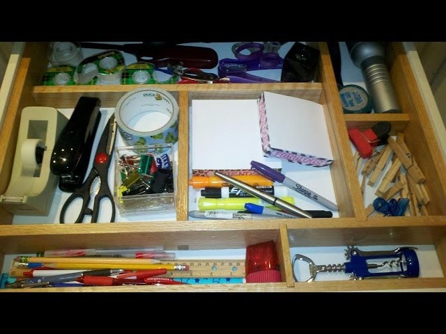 How to make a kitchen drawer organizer: Woodworking by Wood 'n' Stuff w/ Steve French (6 years ago)