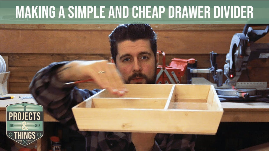 The organisation of my kitchen continues with a basic build that many people could tackle, using basic tools and some wood glue