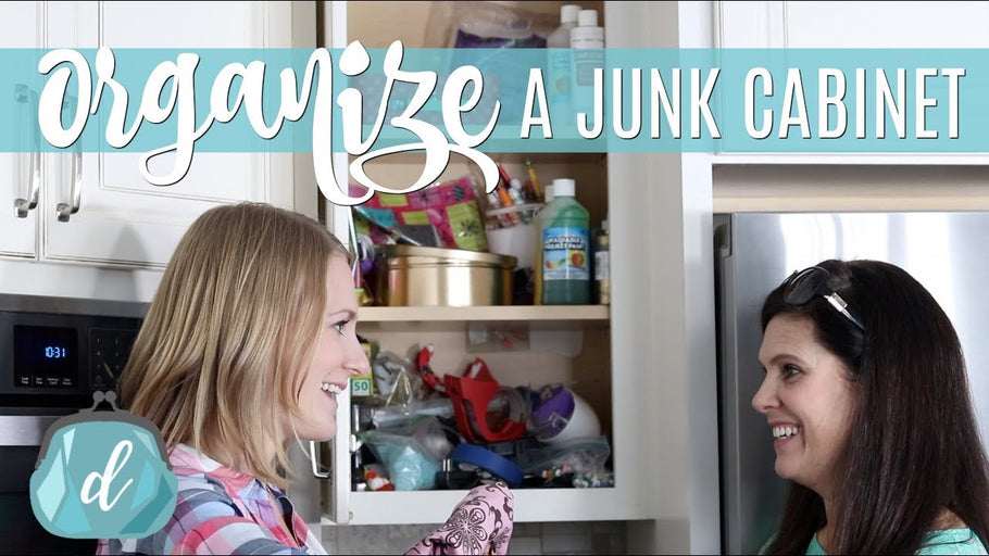 Hey, guys! Do you have a messy junk drawer, area in your kitchen, office, or craft room that needs attention? Maybe it's a bunch of small items just crammed in a ...