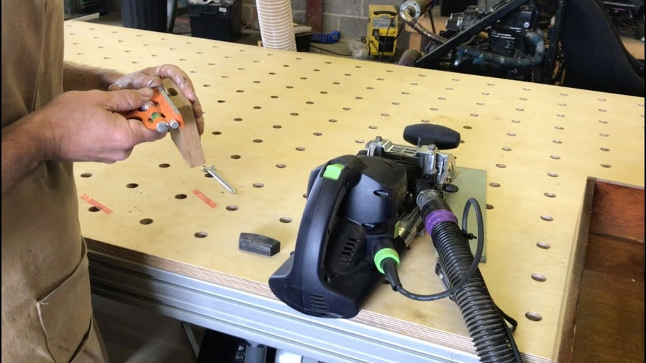 Simple Hardwood kitchen drawer dividers made with a festool Domino XL- Opps Typo at start was a long day :)