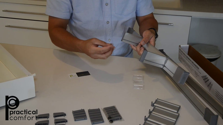 Practical Comfort Adjustable Drawer Organizer - Elegant Aluminum Dividers by Practical Comfort (4 years ago)