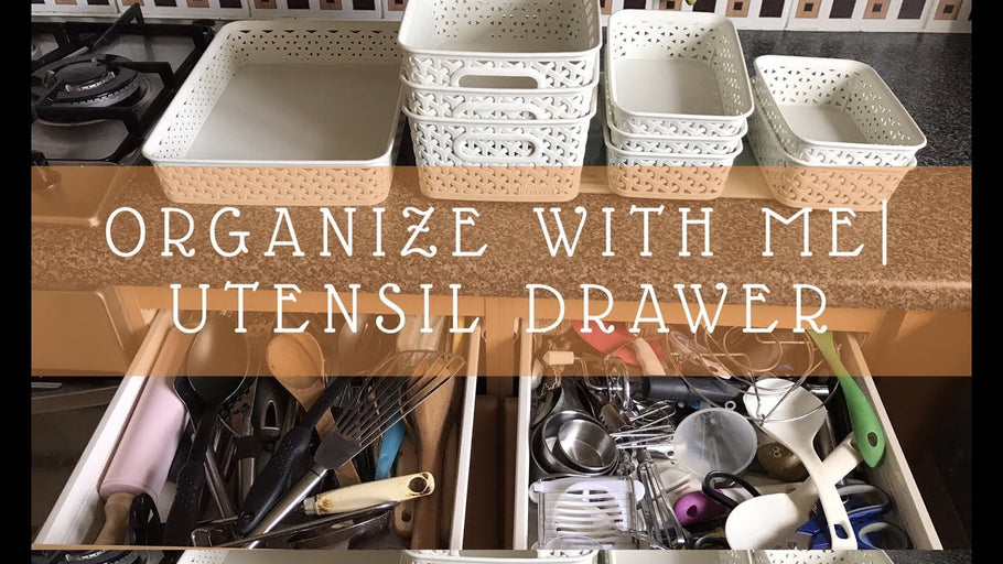 I finally get around to organizing the kitchen utensil drawer x ( re edited) * OPEN FOR LINKS * Thanks for watching x Hi, I'm Kelly, (you,me and the 6 C's) family ...