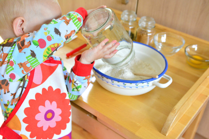 Independence in the Kitchen - Baking with a One-Year-Old