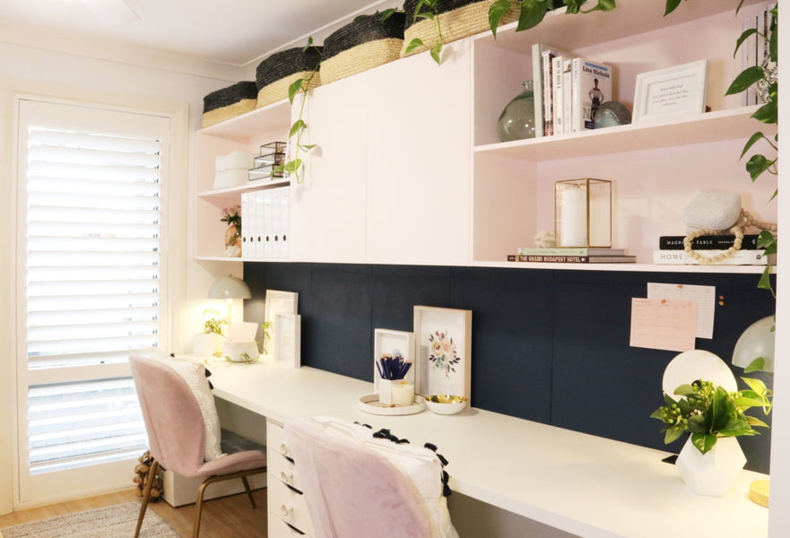 Reno royalty Naomi Findlay shares her top tips and a recent home office makeover (we’re jealous!).