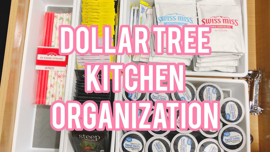 Hi Everyone! Today I'm showing you how to organize kitchen drawers using dollar tree products