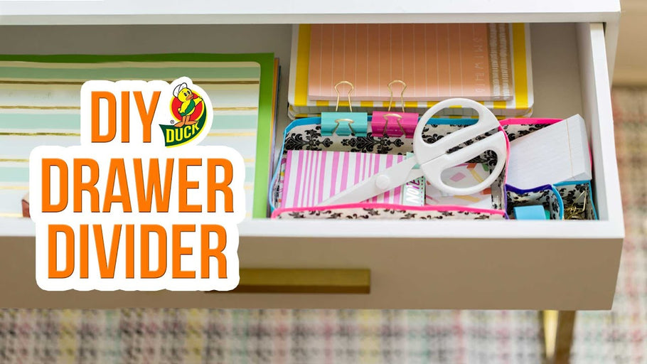 How to Craft a Duck Tape® Drawer Divider by Duck Brand (4 years ago)