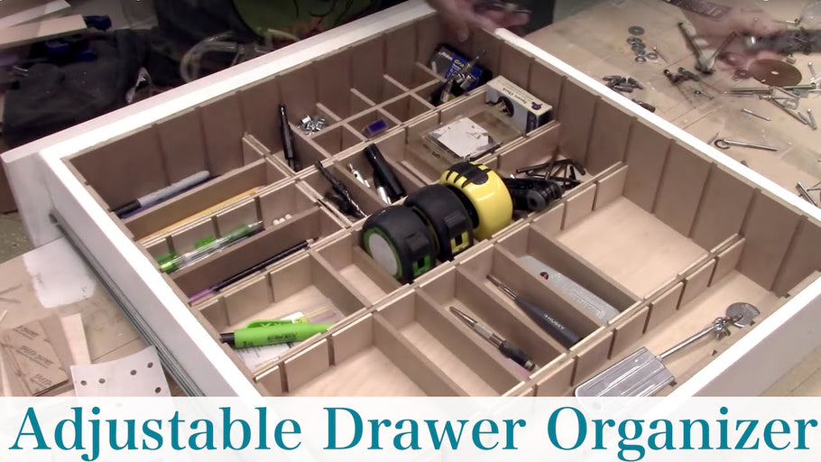 Adjustable Drawer Storage Organizer by Sandra Powell aka {Sawdust Girl} (5 years ago)