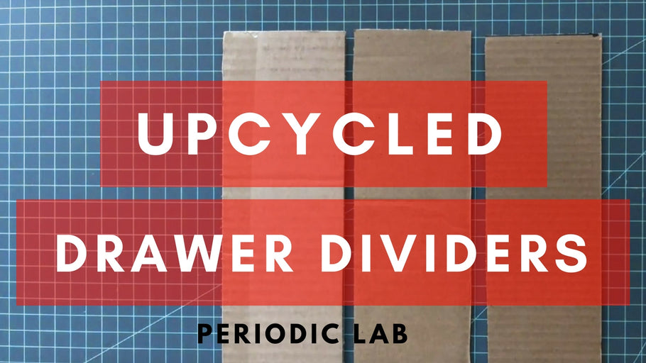 DIY | Drawer Organizer Dividers from Cardboard Boxes by Periodic Lab (4 years ago)