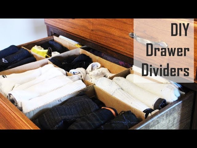CHEAP IDEA: DIY Cardboard Drawer Dividers by Homedit (2 years ago)