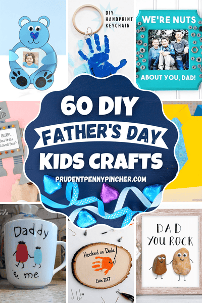 60 DIY Father’s Day Crafts for Kids to Make