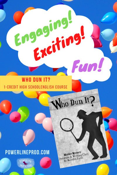 Exciting! Engaging! Fun! Who Dun It!