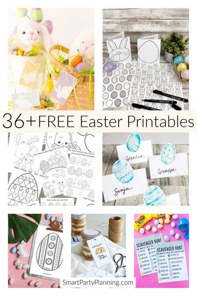 36 Fun Free Easter Printables For The Whole Family
