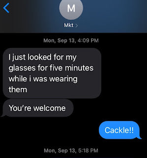 Department of lost keys, glasses, ...