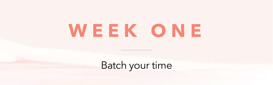 The one-month plan for becoming a productivity master at work