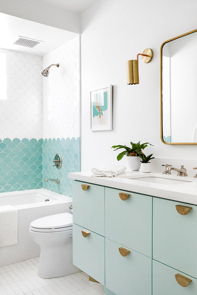 Teen Self-Care Starts With One of These Beachy-Cool Bathrooms, Preferably Clad in Tile