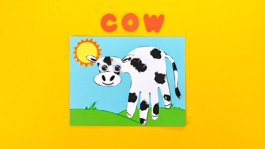 Handprint Cows