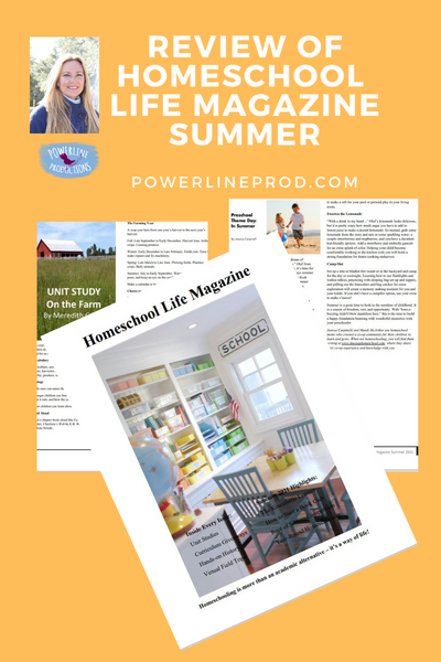 Review of Homeschool Life Magazine Summer Issue
