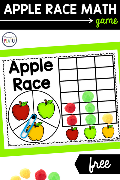 Apple Race Math Game