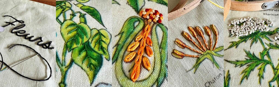 How to Add Embroidery to a Wall Hanging