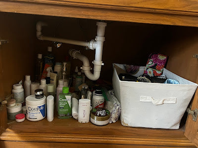 Organizing my bathroom