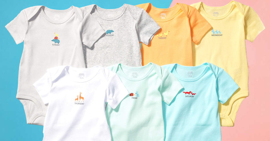 Amazon Essentials Baby Onesies 7-Pack Only $9.98 (Regularly $22)