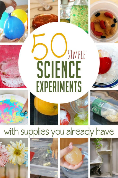 50 Amazingly Simple Science Experiments for Kids at Home