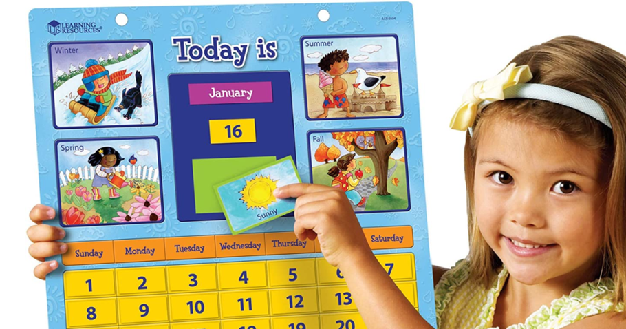 Learning Resources Magnetic Learning Calendar Only $7.60 on Amazon (Regularly $20)