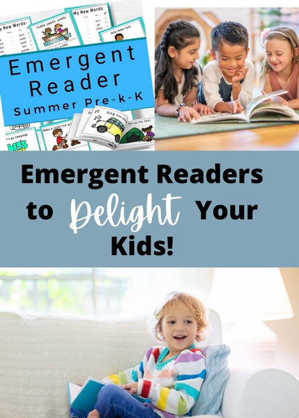 Emergent Readers: FUN Printables for your Kids as they Learn to Read!
