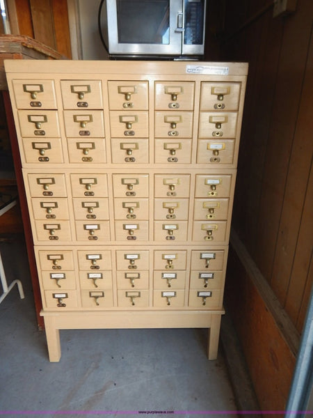 Special Concept Library Card Cabinet