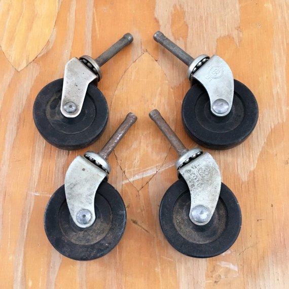 Exciting Vintage Caster Wheels