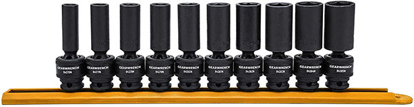 Gearwrench 3/8″ Metric Universal Impact Socket Sets are on Sale