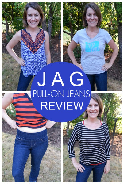 Jag Pull-On Jeans review (see how these jeans eliminated my muffin top!)