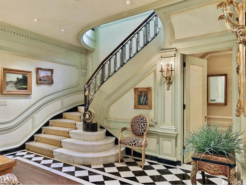 A truly grand neoclassical mansion in Pacific Heights asks $8.75 million