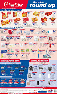 NTUC FairPrice CNY Essentials Value Round Up Promotion 07 - 13 January 2022